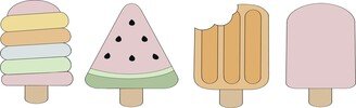 Chubby Popsicle Variations Cookie Cutters