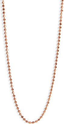 JULEZ BRYANT 1.8mm 20 Diamond Cut Rose Gold Chain