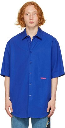 Blue Embroidered Shirt-AA