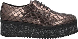 MERCANTE DI FIORI Lace-up Shoes Lead