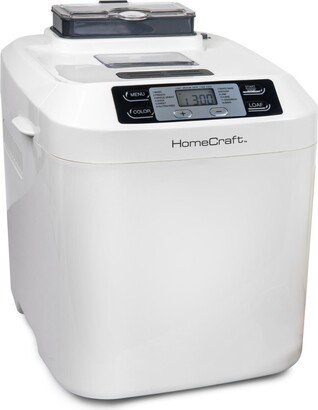 HomeCraft HCPBMAD2WH Programmable Bread Maker with Auto Dispenser