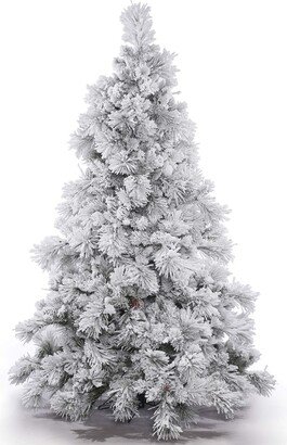 12' Flocked Alberta Artificial Christmas Tree