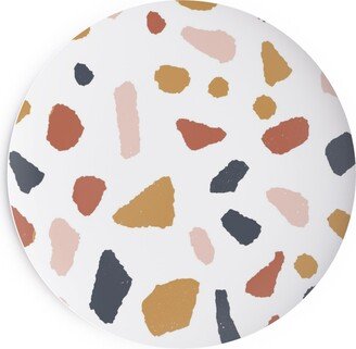 Salad Plates: Terrazzo Tile - Neutral Salad Plate, Beige