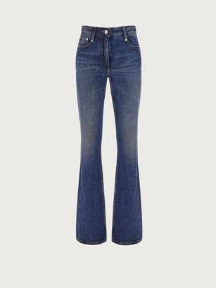 Woman Denim 5 pocket trouser Denim