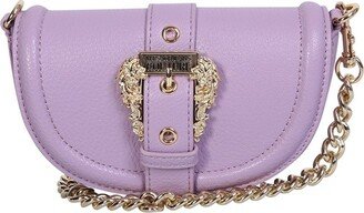 Baroque Buckle Chain-Linked Shoulder Bag-AB