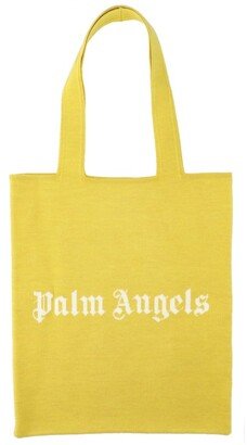 Logo Intarsia Open Top Tote Bag-AA