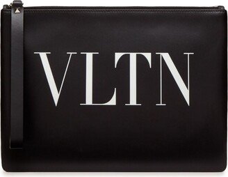 VLTN leather pouch-AB