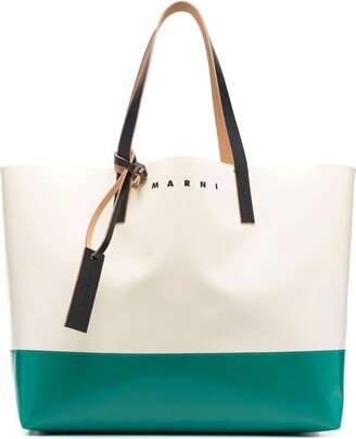 Tribeca Logo Printed Tote Bag-AB