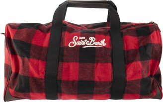 Tartan Fabric Tavel Bag-AA