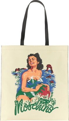 Hawaiian Printed Double Handle Tote Bag-AA