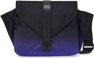 Two-Tone Gradient Crossbody Bag