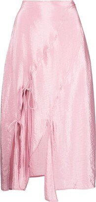 Joey draped midi skirt