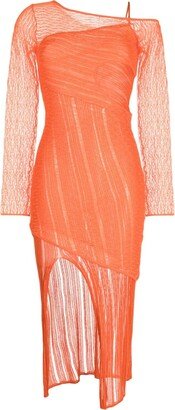 Velda knitted midi dress