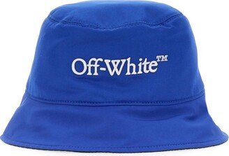 Off Stamp Reversible Bucket Hat-AA