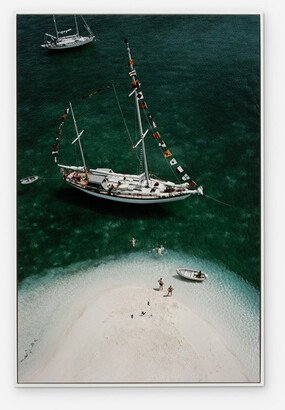 Lulu and Georgia Charter Ketch Photography Print by Slim Aarons