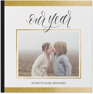 Photo Books: Elegantly Scripted Year In Review Photo Book, 10X10, Hard Cover - Glossy, Deluxe Layflat