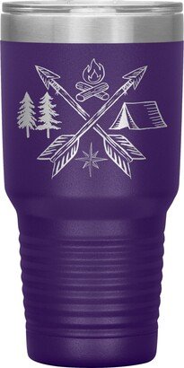 Campfire Coffee Mug/Campfire Water Bottle/Ceramic Mug/Camping Mug/Gift For Best Friend/Insulated Mug/Engraved Gifts