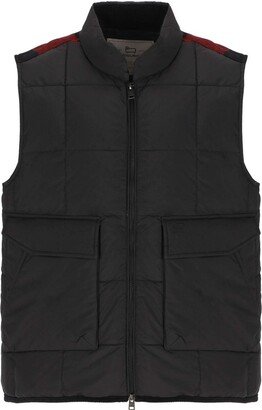 Panelled Zip-Up Gilet