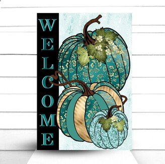 Wreath Sign, Fall Teal Pumpkin Sugar Pepper Designs, Sign For Wreath, Supplies & Decor