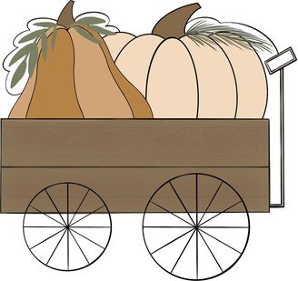 Pumpkin Wagon Cookie Cutter