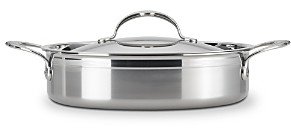 ProBond 3.5 Quart Forged Stainless Steel Sauteuse with Lid