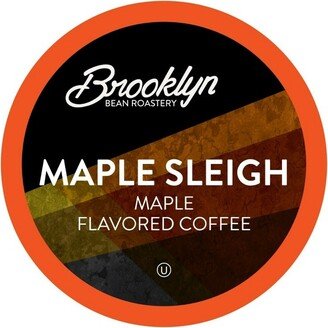 Brooklyn Bean Roastery Brooklyn Beans Coffee Pods for Keurig K-Cups Coffee Maker,Maple Sleigh, 40 Count