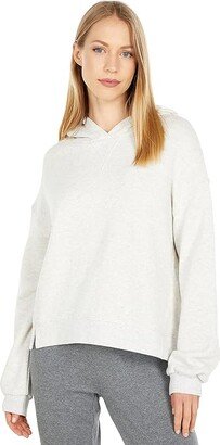 MWL Airyterry Hoodie Sweatshirt (Heather Light Grey) Women's Clothing