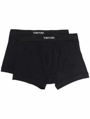 Logo-Waistband Boxer Briefs (Set Of 2)