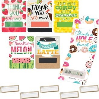 Big Dot Of Happiness Assorted Thank You - Diy Cash Holder Gift - Funny Money Cards - Set of 6