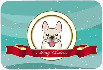 BB1548LCB French Bulldog Merry Christmas Glass Cutting Board