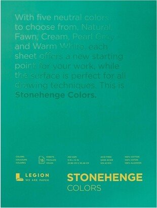 Stonehenge Paper Stonehenge Aqua Block Coldpress Pad 9