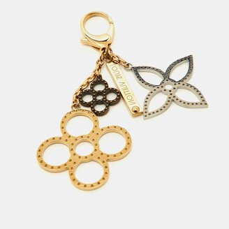 Gold Silver & Black Tone Tapage Bag Charm