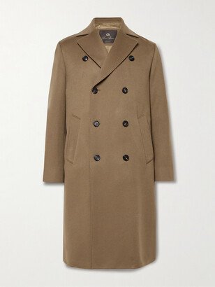 Slim-Fit Double-Breasted Rain System® Cashmere Overcoat