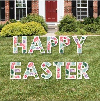 Big Dot Of Happiness Happy Easter - Outdoor Lawn Decor - Holiday Party Yard Signs - Happy Easter