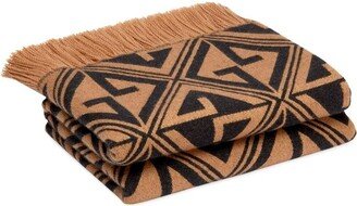 G rombus jacquard blanket