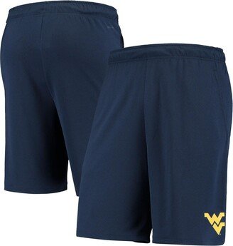 Men's Navy West Virginia Mountaineers Hype Performance Shorts