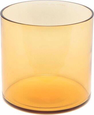 Colourdisc round glass vase