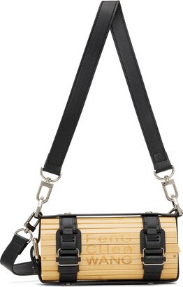 Beige & Black Small Bamboo Bag