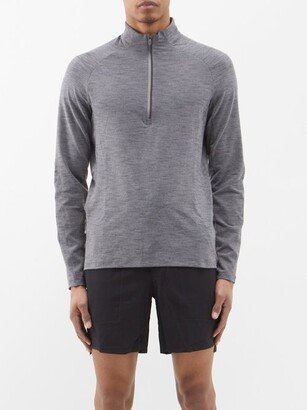 Surge Recycled Nylon-blend Half-zip Top