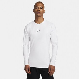 Men's Pro Warm Long-Sleeve Top in White