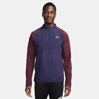 Men's Trail Dri-FIT 1/2-Zip Running Top in Purple