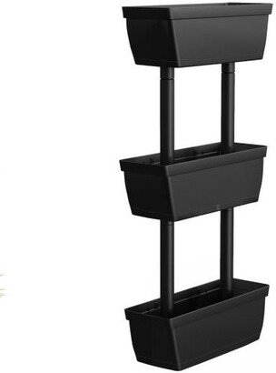 Slickblue 3-Tier Freestanding Vertical Plant Stand for Gardening and Planting Use