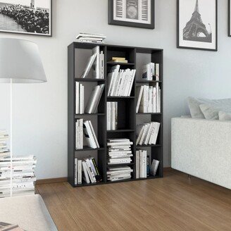 Room Divider/Book Cabinet Black 39.3