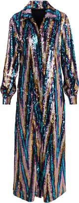 Martini Maxi Dress - Rainbow Glitter