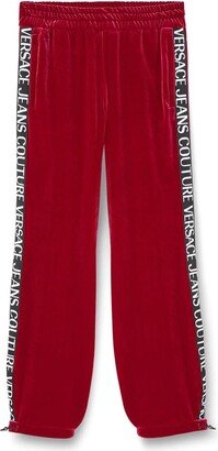 Logo-Tape Elasticated Waistband Track Pants