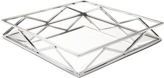 Square Mirror Tray