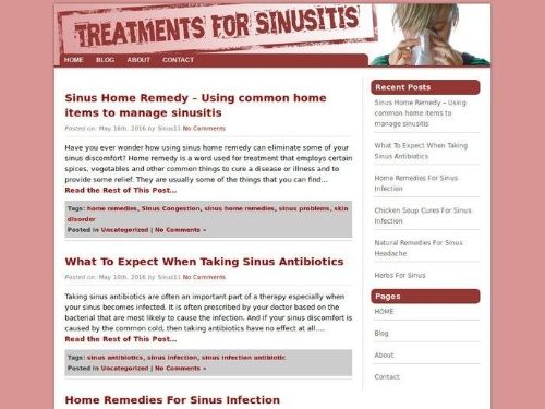 Treatmentsforsinusitis.com Promo Codes & Coupons