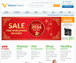 Vitamin Planet Promo Codes & Coupons