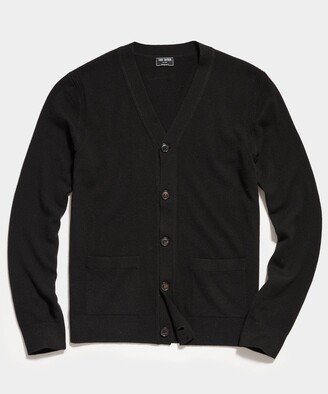 Cashmere Cardigan in Black