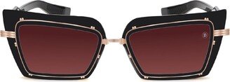 Admirable square-frame sunglasses